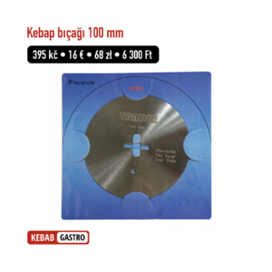 Nerezový nůž 100 mm hladký