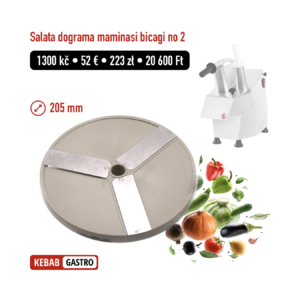 Krájecí disk 2 mm