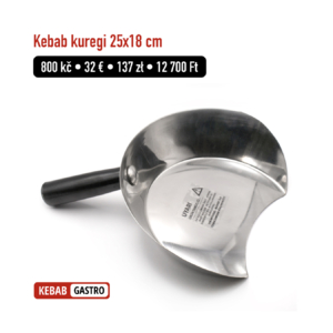 Lopatka na kebab 25x18 cm